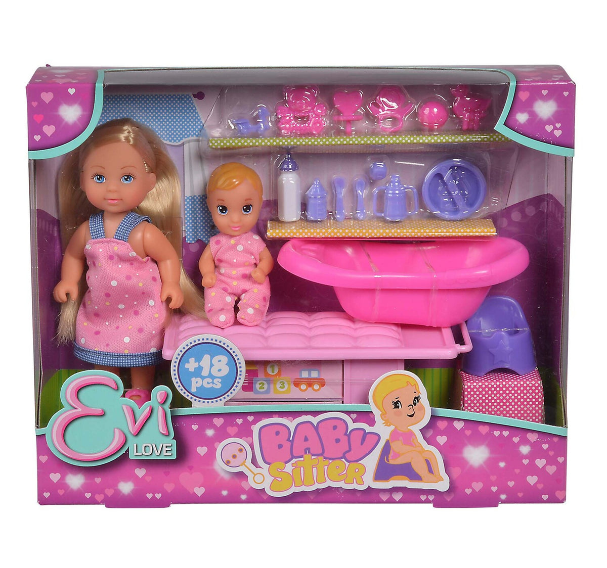 Steffi Love Baby Sitter Doll, 105733360
