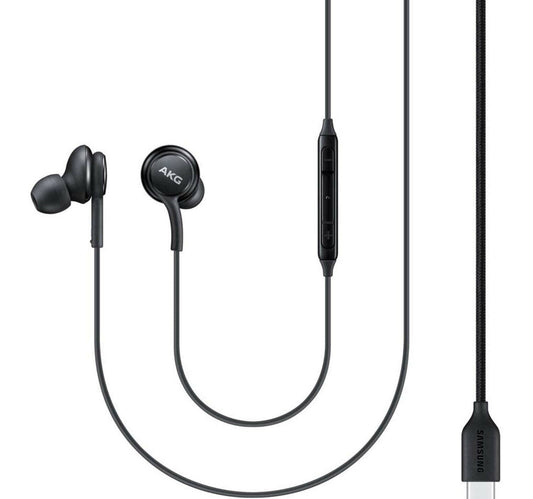 Samsung Stereo In-Ear Earphones Type-C EO-IC100 (Black) Lulu Hypermarket