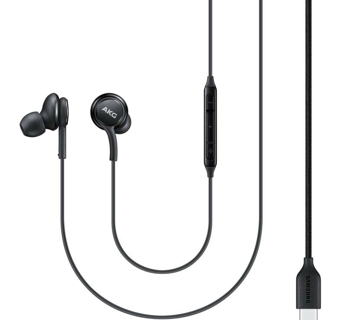 Samsung Stereo In-Ear Earphones Type-C EO-IC100 (Black) Lulu Hypermarket