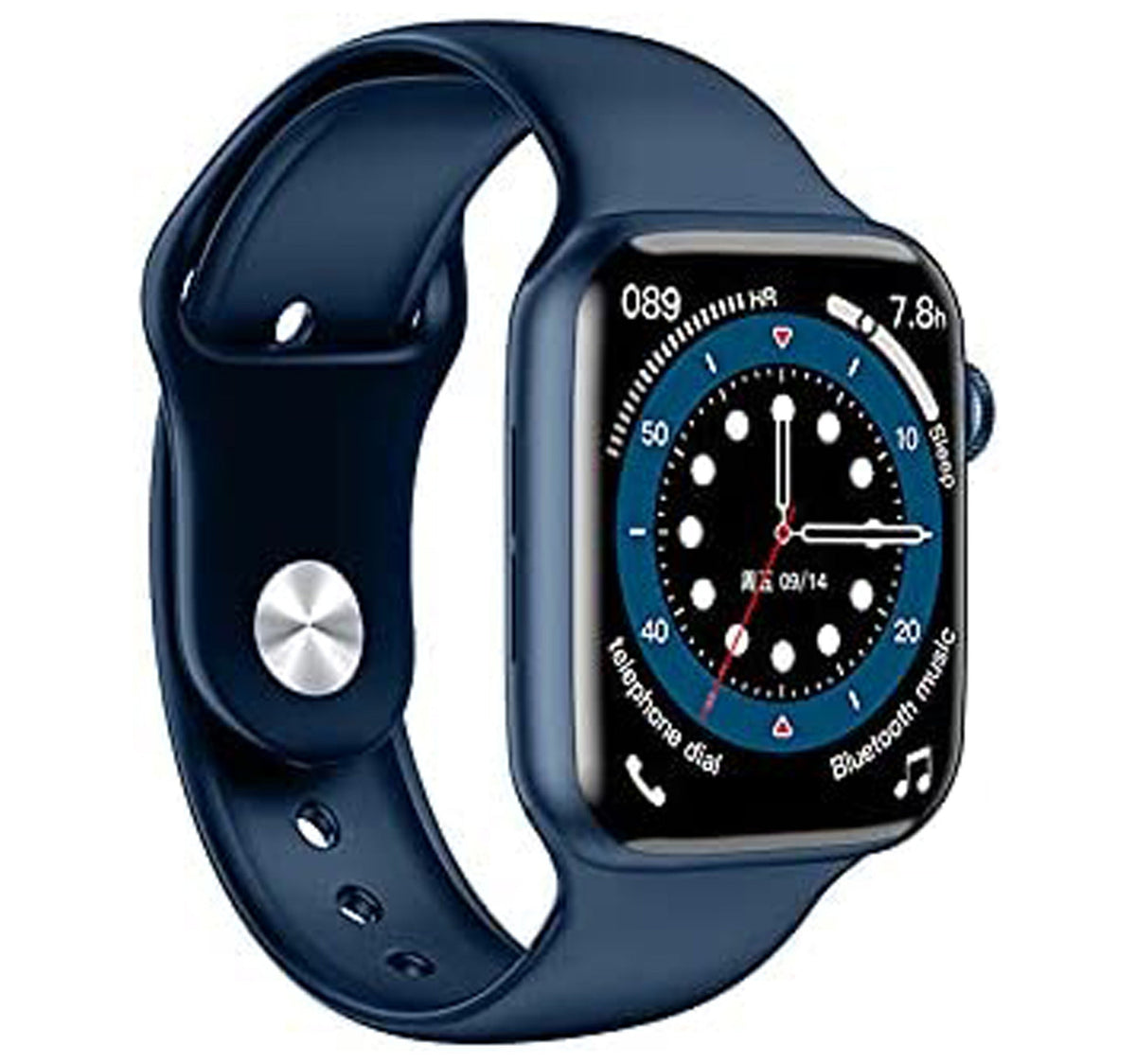 Wiwu Sports Smartwatch, Blue, SW01GN Lulu Hypermarket