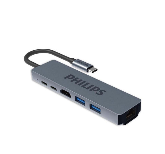 Philips Hub 6-Port USB 3.0 Type C - SWV6116G