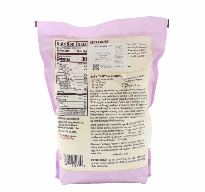 Bob's Red Mill Small Pearl Tapioca 680 g Lulu Hypermarket