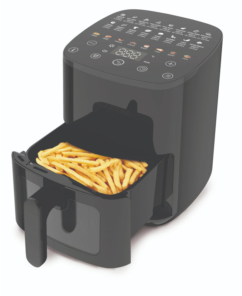 Ikon Digital Air Fryer, 3.5 L, 1500 W, Black, IK-AF501T