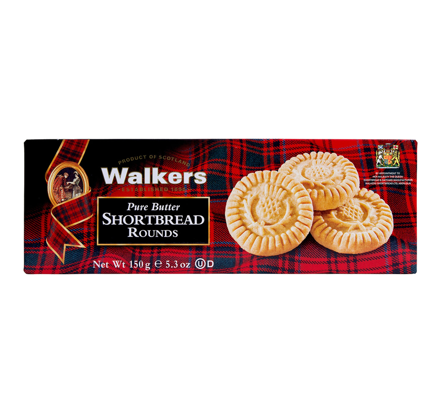 Walkers Pure Butter Shortbread Rounds 150 g Lulu Hypermarket