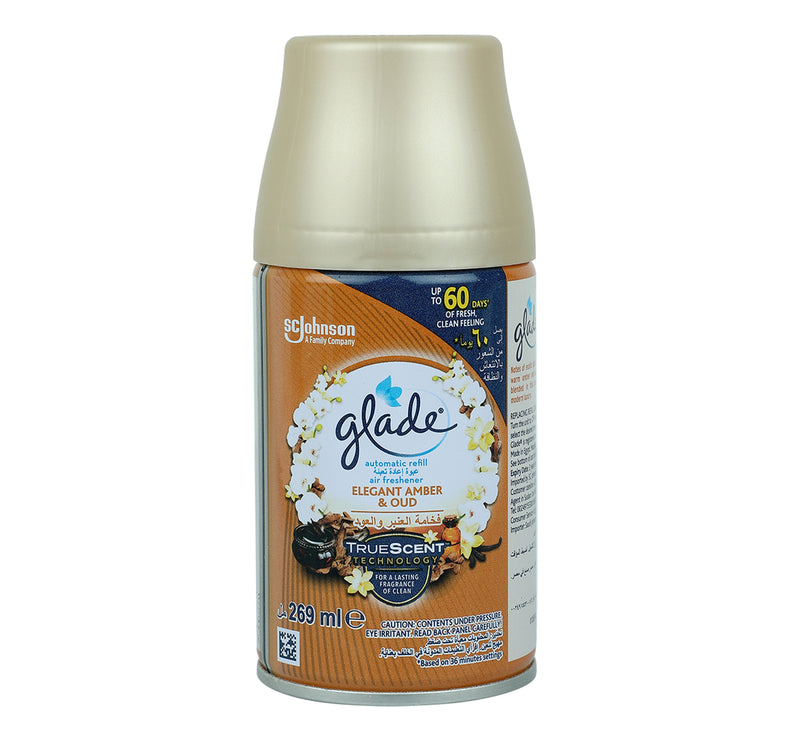 معطر جو أوتوماتيكي من جليد برائحة العنبر والعود، 269 مل