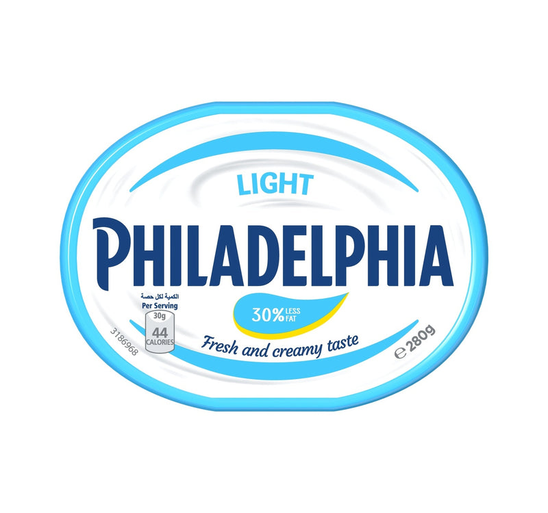 Philadelphia Light Cream Cheese 280 g Lulu Hypermarket