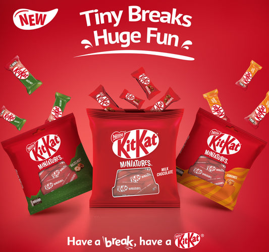 Nestle KitKat Miniatures Caramel 10pcs 110 g