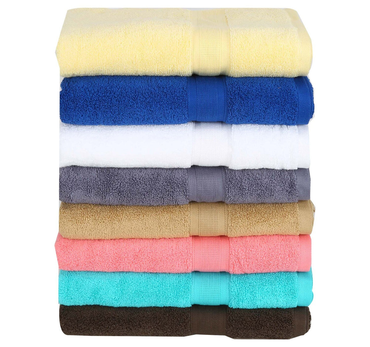 Homewell Bath Towel 68x138cm Assorted Per pc