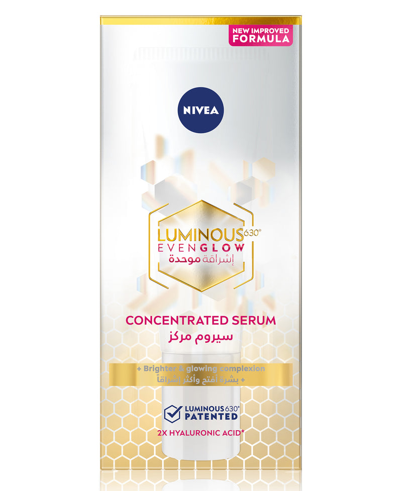 Nivea Luminous630 Even Glow Anti Dark Spot Concentrated Face Serum 10 ml