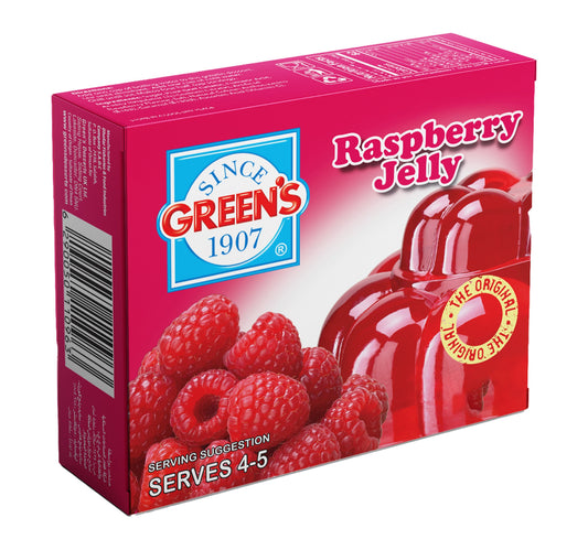 Green's Raspberry Jelly 12 x 80 g Lulu Hypermarket