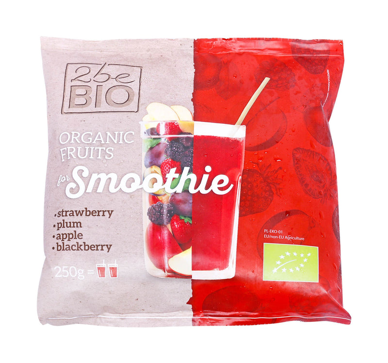 2be Bio Frozen Organic Fruits for Smoothies 250 g Lulu Hypermarket