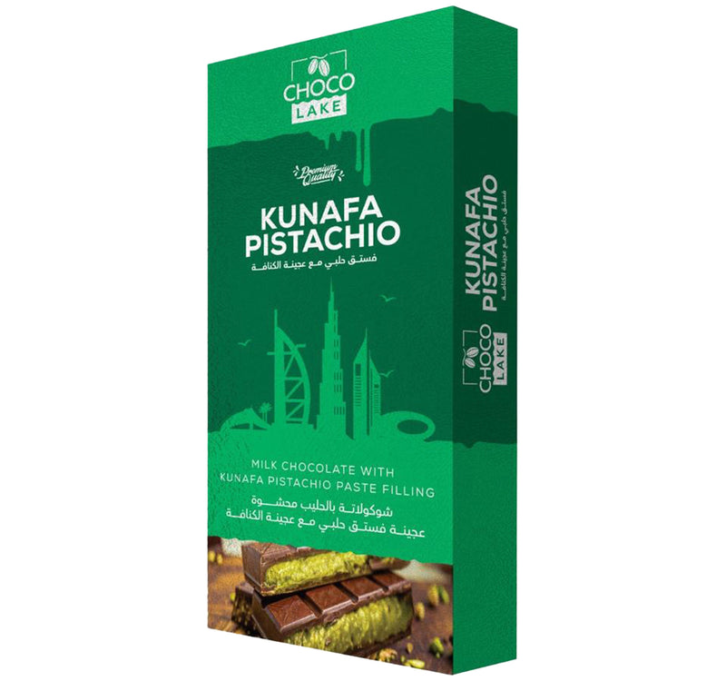 Choco Lake Kunafa Pistachio Milk Chocolate 190 g