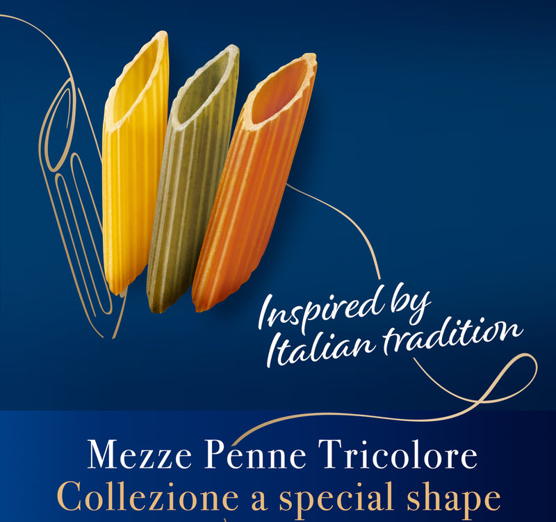 Barilla Mezze Penne Tricolore 500 g