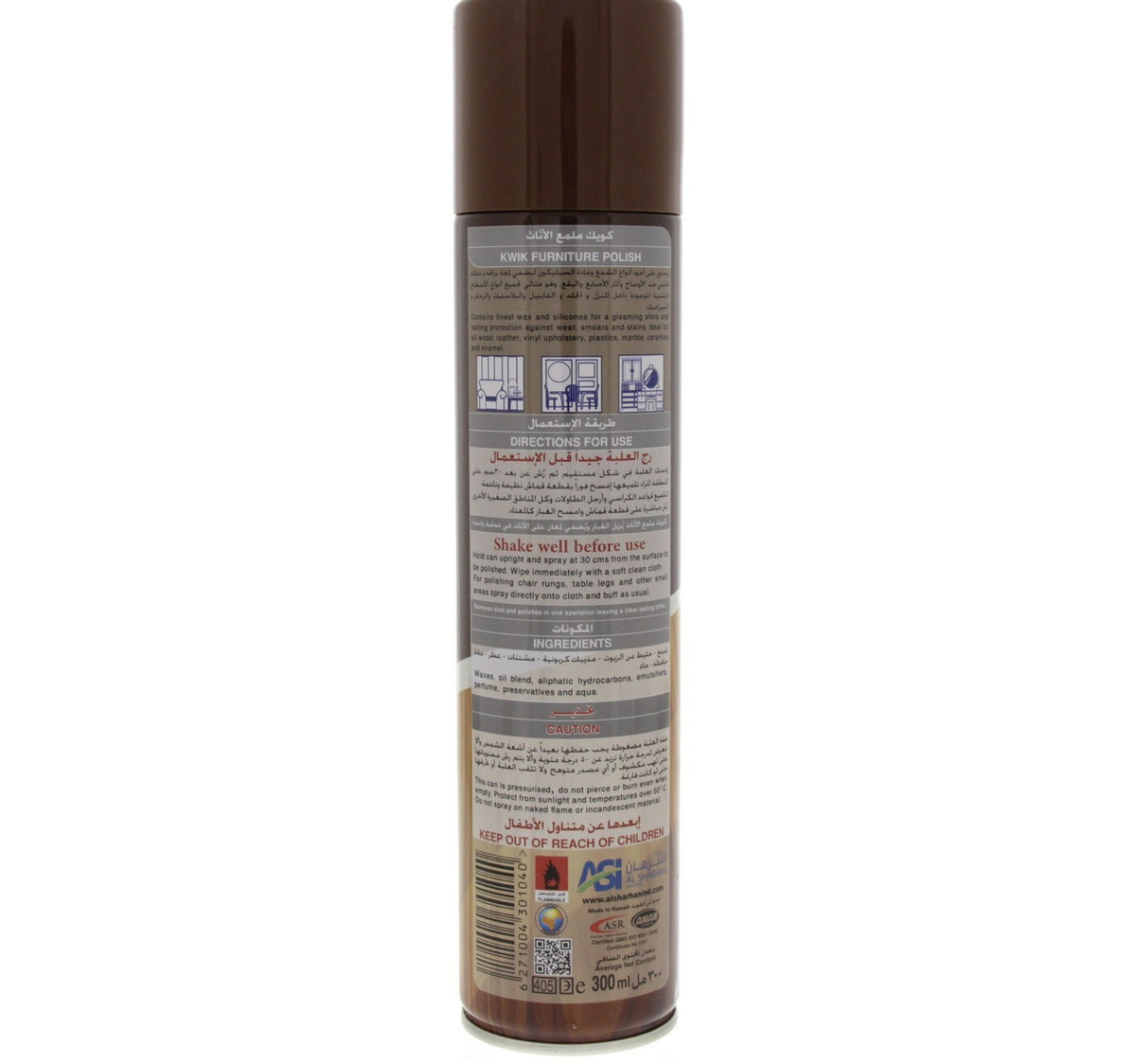 Kwik Furniture Polish Classic 300 ml
