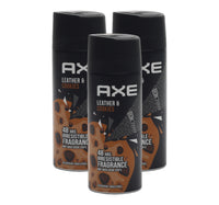 مزيل عرق للجسم من Axe Leather &amp; Cookies 48Hrs 150 مل 2 + 1