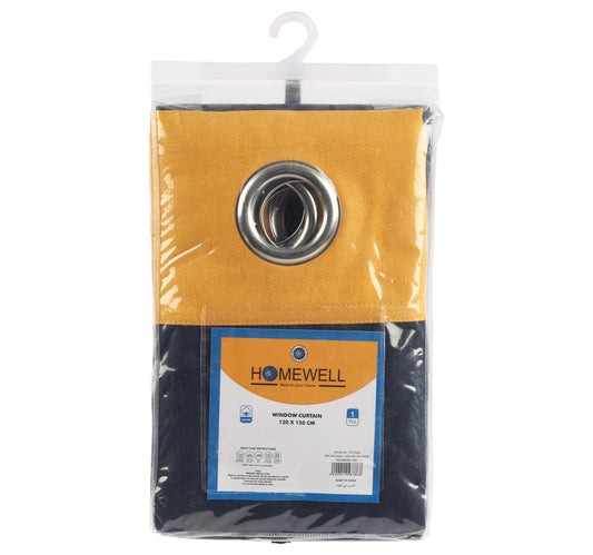 Homewell Window Curtain 120 x 150cm Assorted Colors