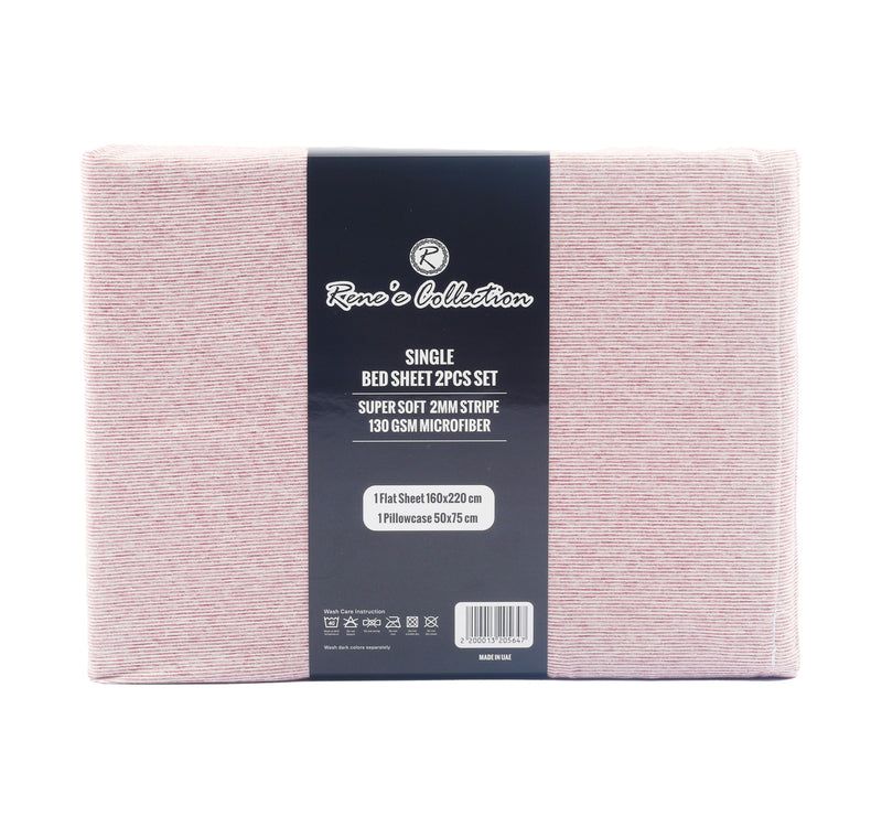 Homewell Bed Sheet 160 x 220cm Assorted Microfiber