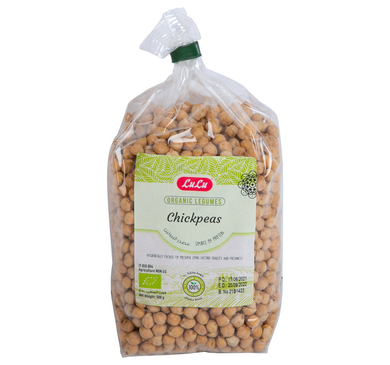 LuLu Organic Legumes Chickpeas 500 g