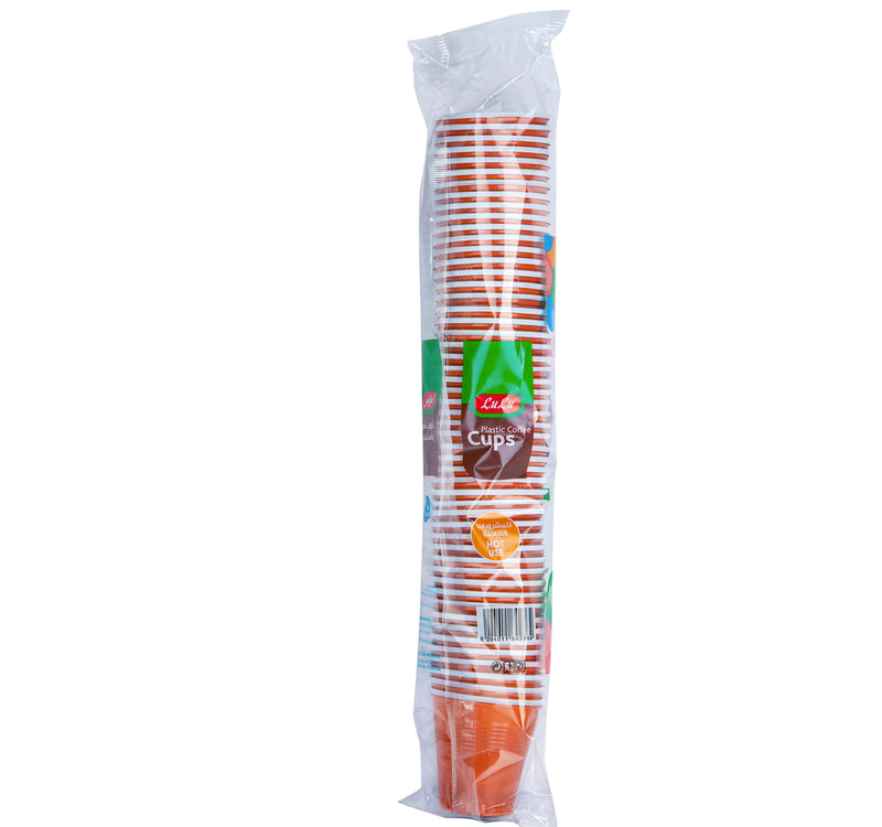 LuLu Plastic Coffee Cups 4oz 50pcs