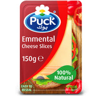 Puck Emmental Natural Cheese Slices 150 g Lulu Hypermarket