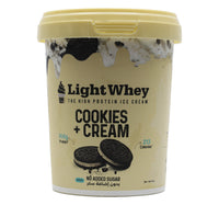 Light Whey Cookies & Cream Ice Cream 450 ml