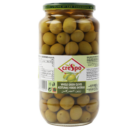 Crespo Green Olives in Brine 907 g Lulu Hypermarket