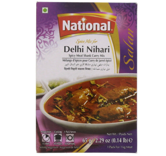 National Delhi Nihari Spice Mix 65 g Lulu Hypermarket