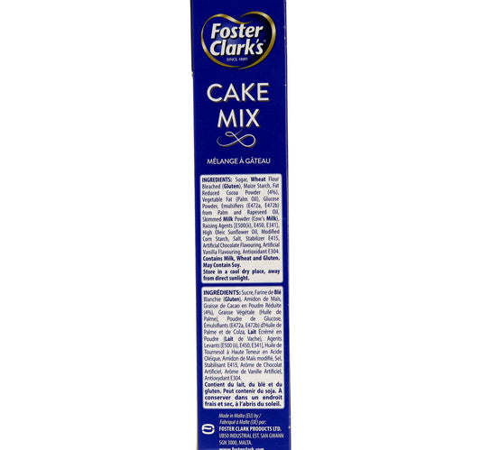 Foster Clark's Milk Chocolate Cake Mix 500 g Lulu Hypermarket