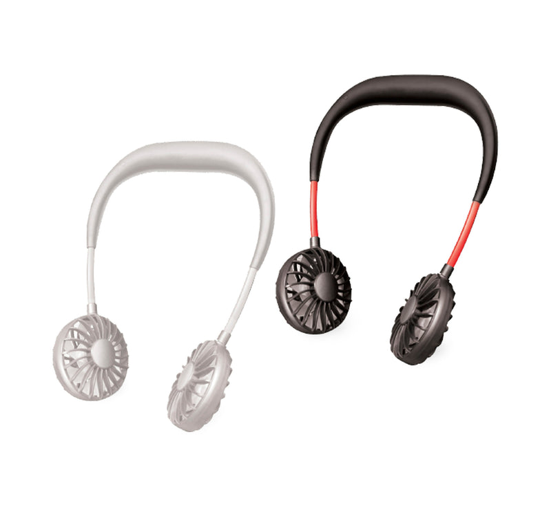 Universal Rechargable Neck Fan UN-NFX8 Assorted Clors & Designs Sultan Center