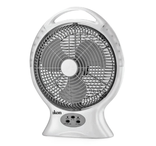 Ikon Rechargeable Fan IK-2612 12”