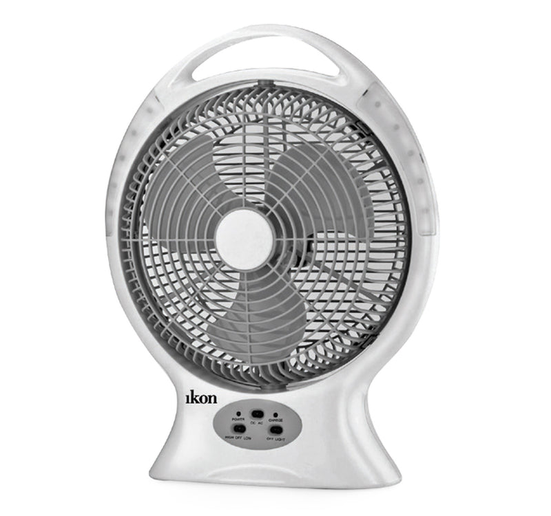 Ikon Rechargeable Fan IK-2612 12”