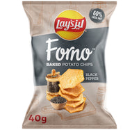 Lay's Forno Black Pepper Baked Potato Chips 40 g Lulu Hypermarket
