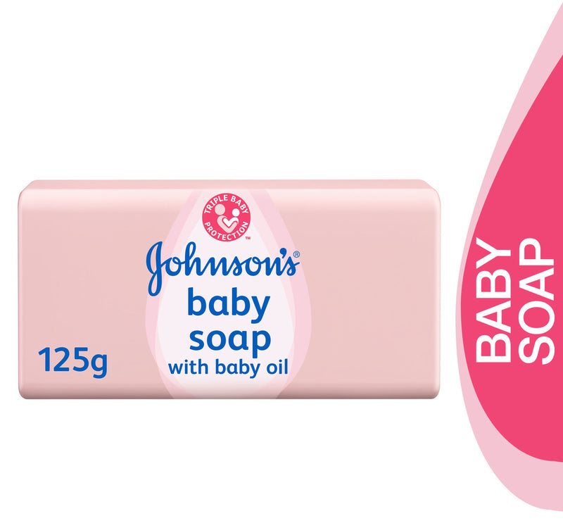 Johnson's Baby Soap With Baby Oil 125 g