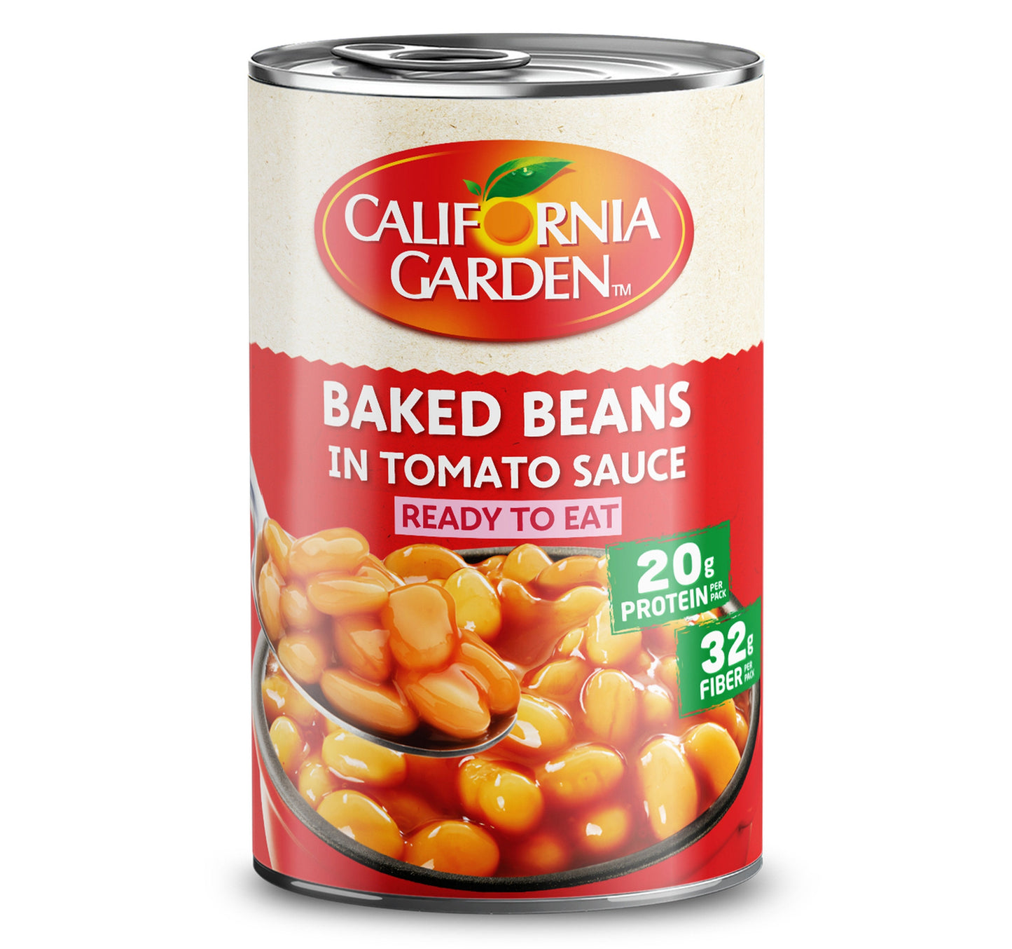 California Garden Canned Baked Beans In Tomato Sauce 420 g Lulu Hypermarket