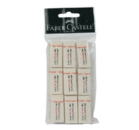 Faber-Castell Eraser Medium 9pcs FCM70863009