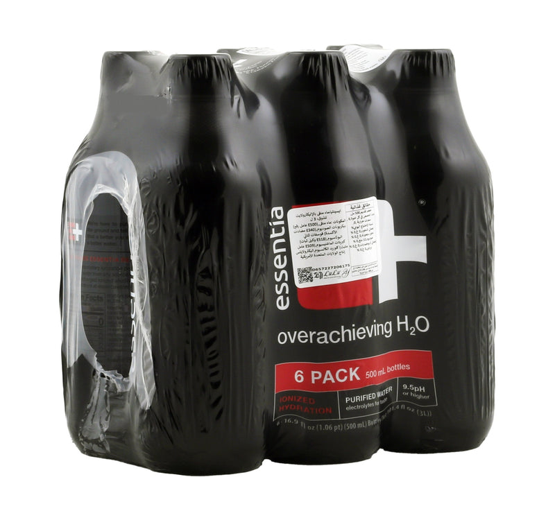 Essentia Water Ionized 9.5pH 6 x 500 ml