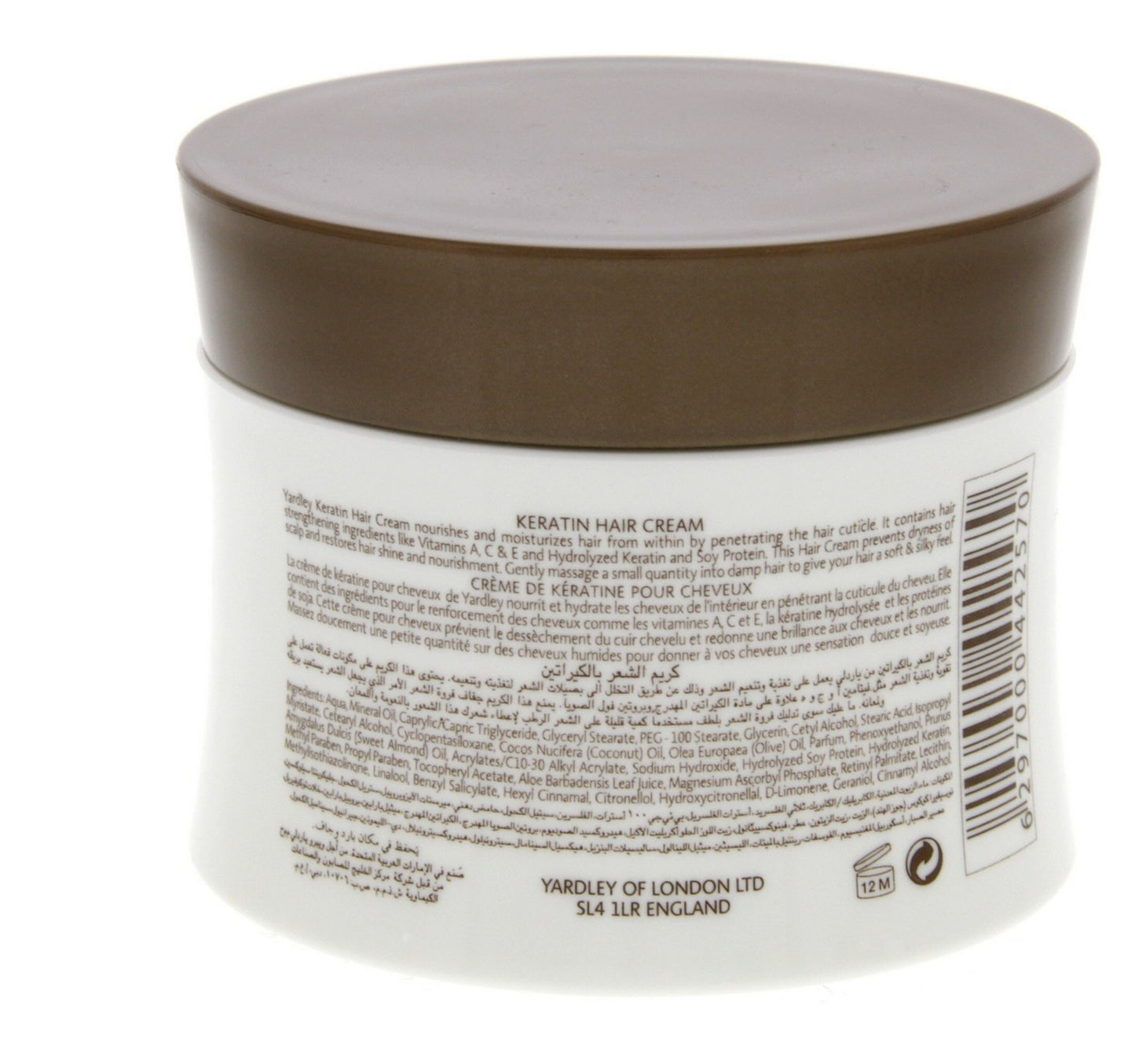 Yardley Keratin Hair Cream 150 g