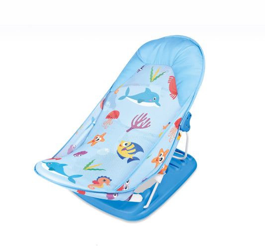 First Step Printed Baby Bath Bather, Purple, YB305-RY4503