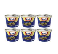 Kraft Processed Cheddar Cheese 6 x 100 g Lulu Hypermarket