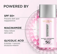 L'Oreal Paris Glycolic - Bright Anti-Dark Spot Daily Fluid SPF50+ 50 ml