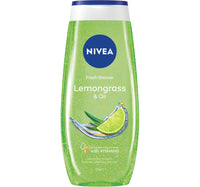 Nivea Lemongrass & Oil Shower Gel Caring Oil Pearls Lemongrass Scent 250 ml