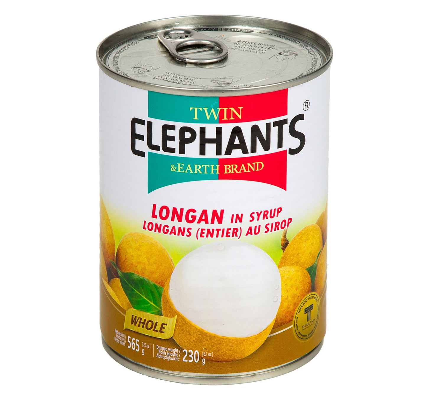 Twin Elephants Longan In Syrup 565 g