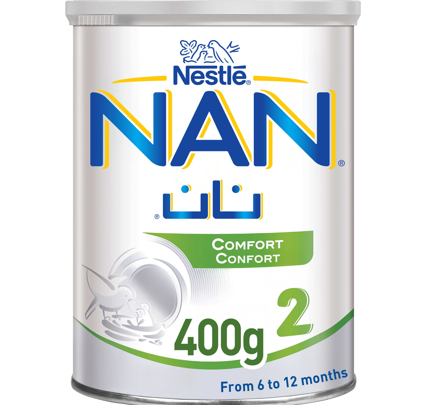Nestle NAN Comfort 2 Follow Up Formula From 6 to 12 Months 400 g