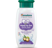 Himalaya Head To Toe Gentle Wash Baby Hair & Body Wash With Olive Oil & Macadamia 200 ml