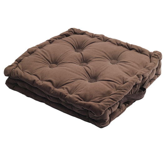 Super Soft Box Cushion Velvet 40 x 40cm Assorted Colours