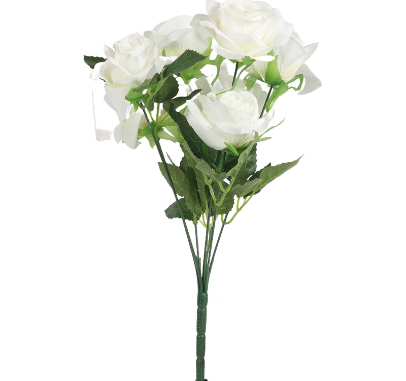 Maple Leaf Bunch Flower Rose 709-26 Assorted