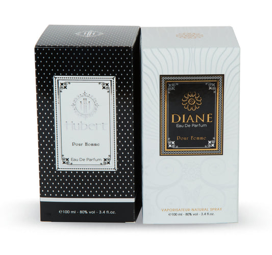 LuLu Diane Pour Femme EDP 100 ml + Hubert Pour Homme EDP 100 ml