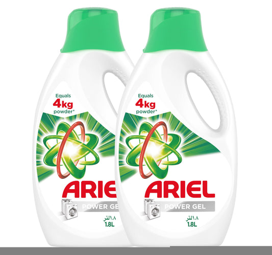 Ariel Automatic Liquid Gel Original Scent 2 x 1.8 Litre