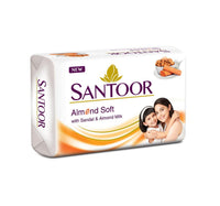 Santoor Soap White Sandal & Almond Milk 175 g