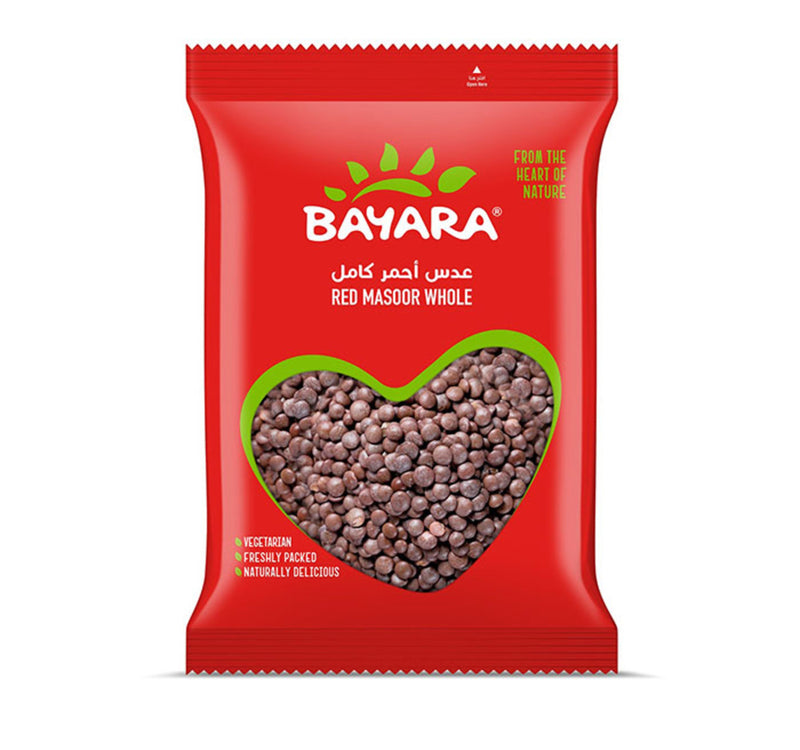 Bayara Red Masoor Whole 400 g